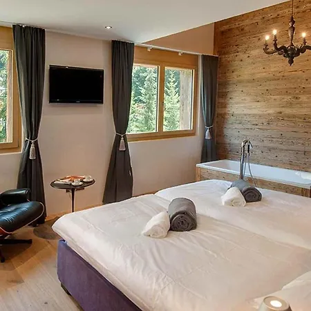Twinkling Lights Of Penthouse Daire Zermatt